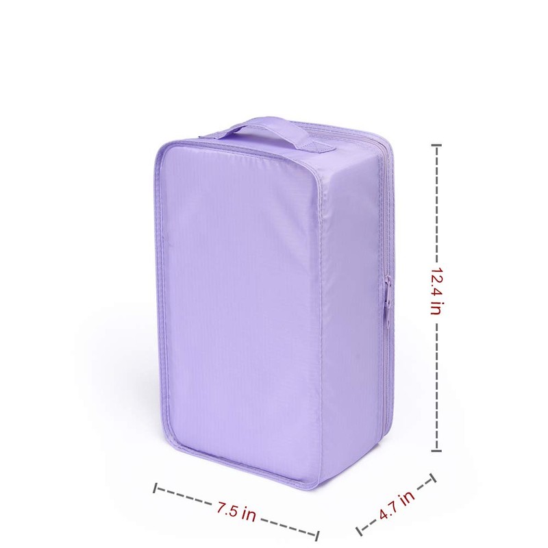 JJ POWER Travel Shoe Bags, Foldable Waterproof Shoe Pouches Organizer-Double