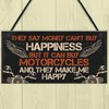 RED OCEAN MOTORCYCLE Sign Hanging Plaque Bikers Gifts For Dad