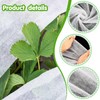 Liengoron 2PCS 10 Ft x 50 Ft Plant Covers Freeze