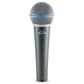THEFING BT 58A Wired Dynamic Supercardioid Vocal Microphone,Includes 16ft XLR Audio Cable and Stand Adapter,for Stage Singing,Studio,Mixer,Speakerand Karaoke,Handheld Mic