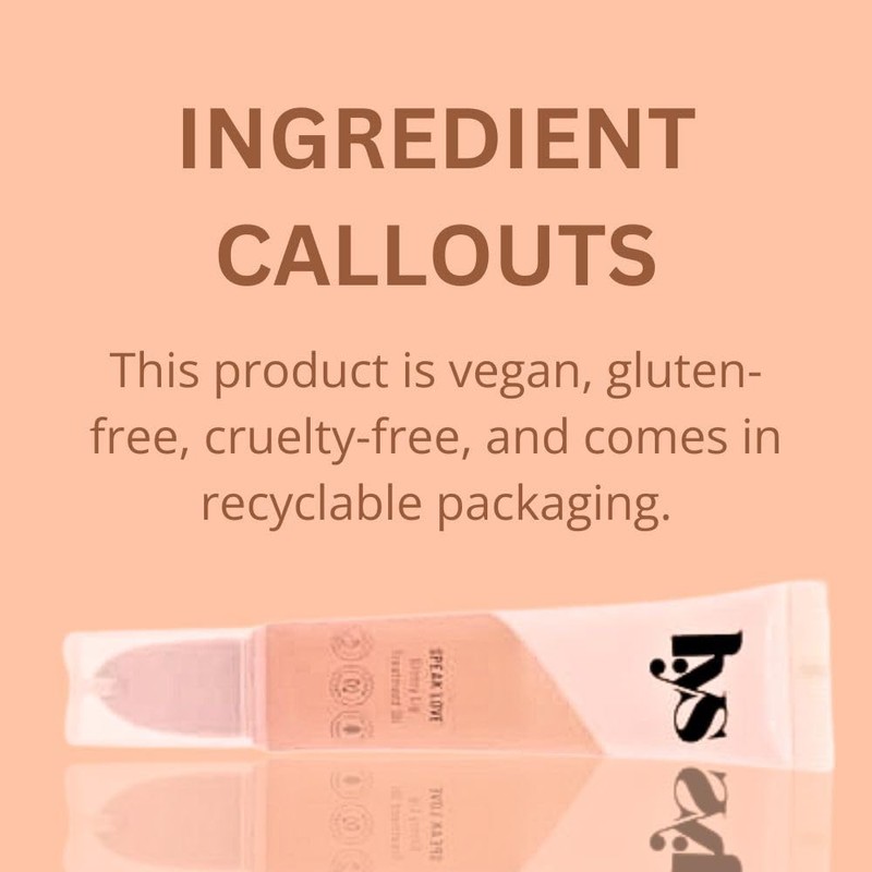 LYS BEAUTY Speak Love Glossy Lip Treatment Oil