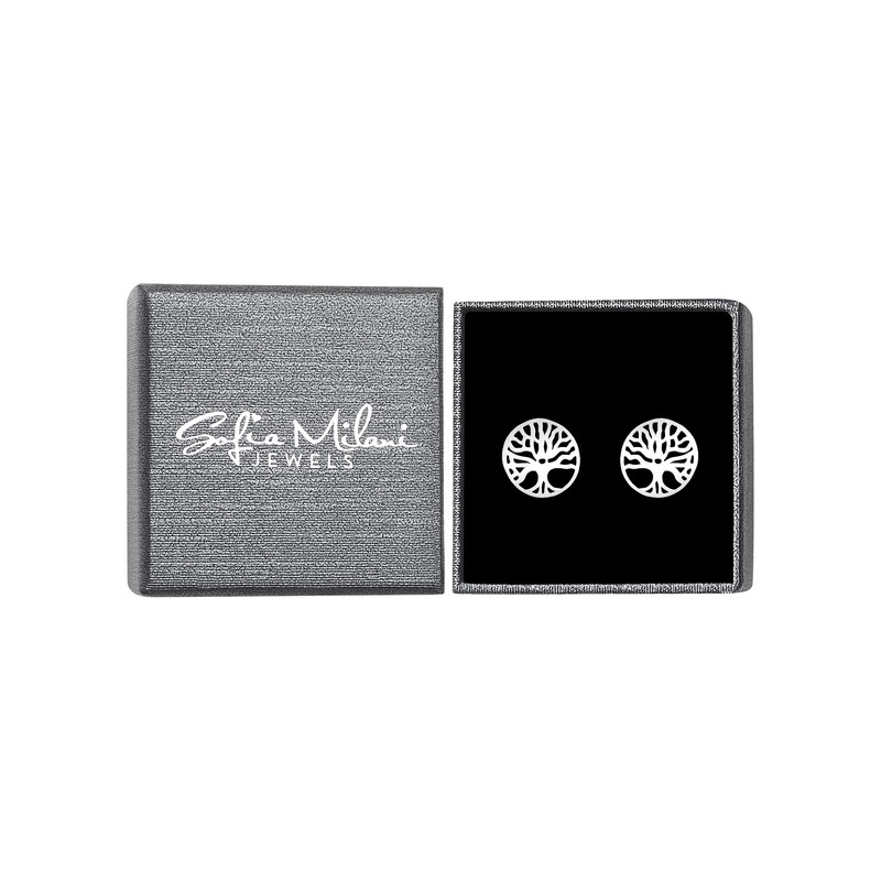 SOFIA MILANI - Women's Earrings 925 Silver - Tree of