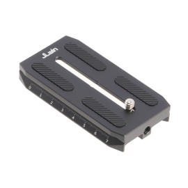 FOTGA Quick Release Plate Base Plate for ZHIYUN Crane 2, Crane 3 LAB, WEEBILL-S, WEEBILL 2, WEEBILL 3 Gimbal Stabilizer, for Manfrotto 501PL QR Plate 503HDV 701HDV MH055M0-Q5 Camera Tripod Head
