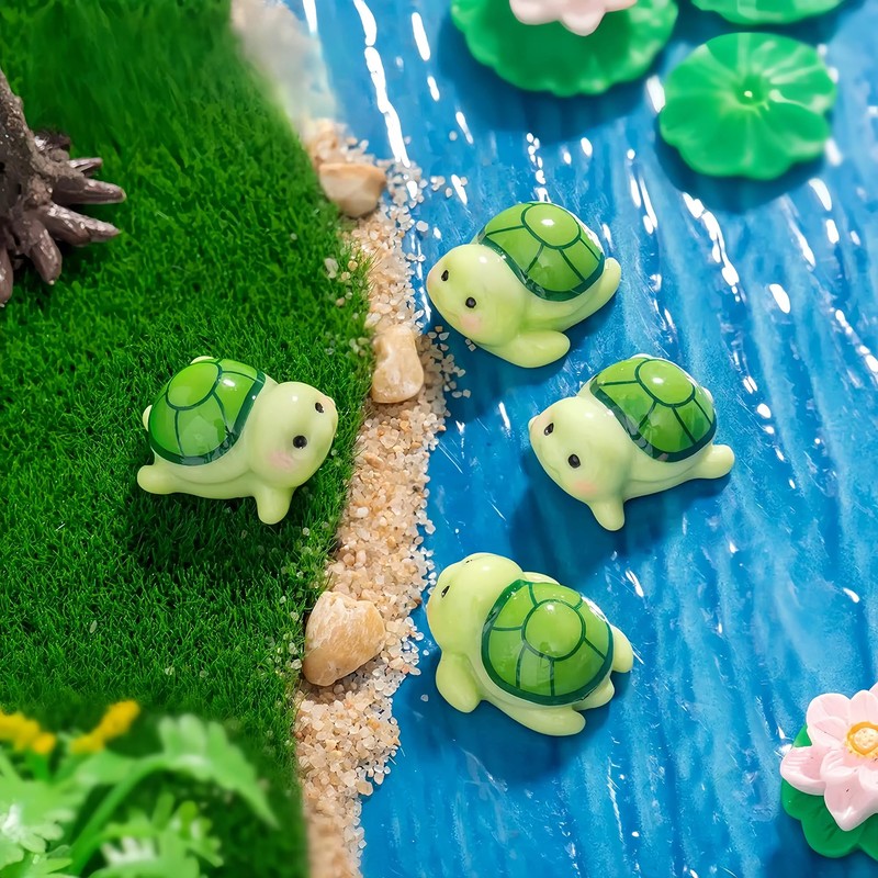 WENGIFT I Love You Awesome Turtle Desk Buddy Cute little