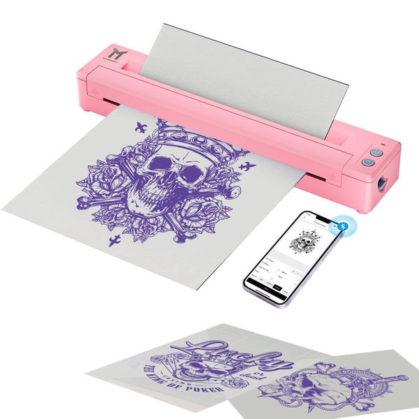 TATOPRT Wireless Tattoo Stencil Printer Machine Bluetooth Thermal Portable Tattoo