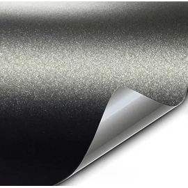 VViViD Black Matte Metallic Air-Release Adhesive Vinyl Pinstripe Tape Roll (½ Inch x 20ft)