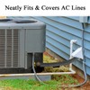 3 Layers Copper Pipe Insulation Cover for HVAC, 75 Inch