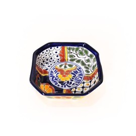 Talavera Octagonal Platter - 6.75" x 6.75"