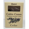 Cedar #25 Incense Log Cabin Cones Paines Maine USA Christmas