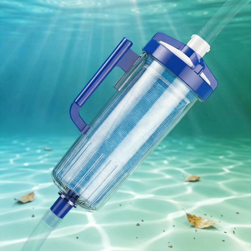 WINNEWBEAUTY Upgraded W530 Large Capacity Leaf Canister with Mesh Bag