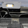 Left Driver Side Sun Visor Compatible with Honda Pilot 2017-2021,