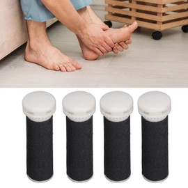 WQAPVHBG 4Pcs Electric Foot Filer Rollers, ABS Electric Foot Grinder Accessories Grinding Head, 2in Foot Callus Remover Replacement Heads as Tools for Removing Dead Skin