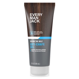 Every Man Jack Every Man Jack Anti Chafe Gel for Men - Chafing & Friction Protection for Daily Comfort - Made w/ Naturally Derived Ingredients Like Silica & Arrowroot Powder - Unscented - 3 Fl Oz (1 Pack)