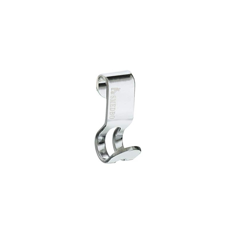 Smedbo "Sideline" Soap Basket Hooks of Stainless Steel, Polished Chrome,