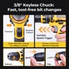 MoJoTools 20V Cordless Drill Set – 1×2.0Ah Battery, 3/8” Keyless
