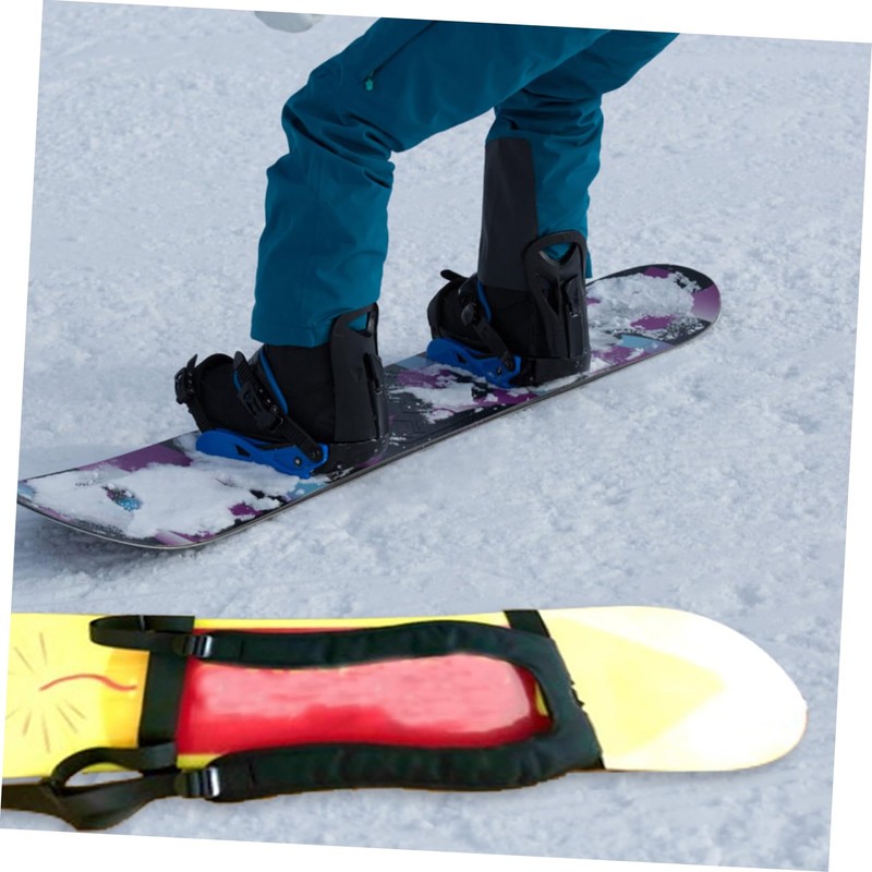Mipcase Snowboard Straps Comfortable Snowboard Belt Wide Shoulder for Pain-