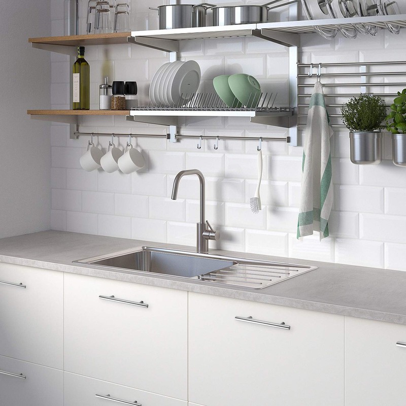 Ravinte 30 Pack | 6'' Cabinet Pulls Satin Nickel Stainless