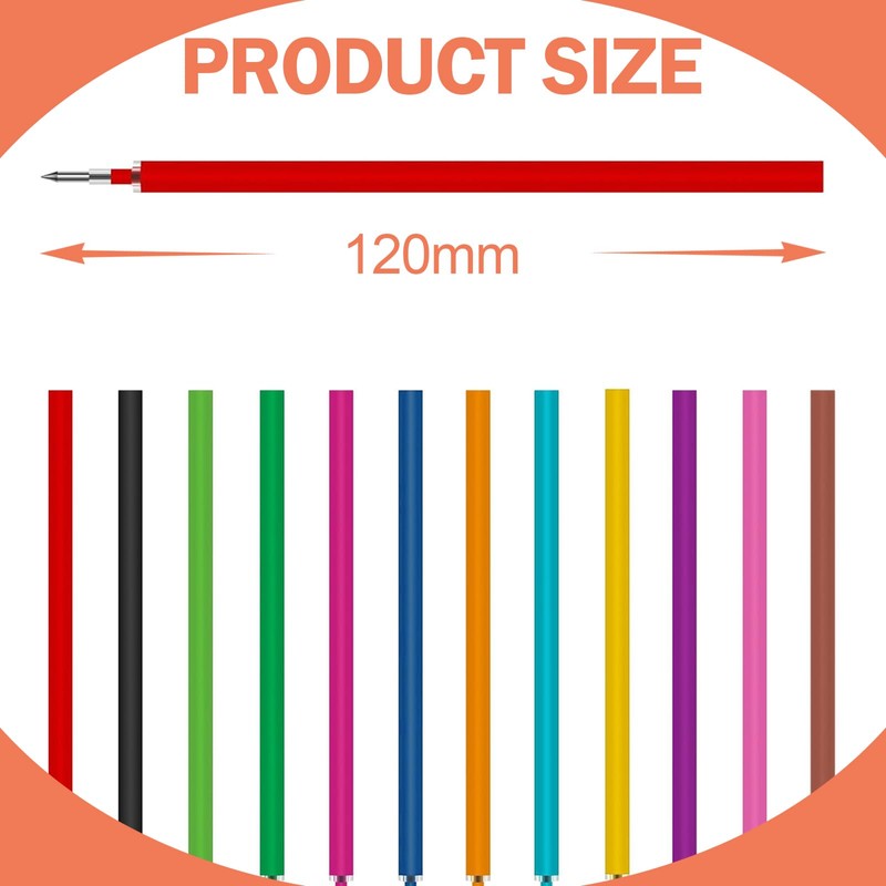 24 Refills, Erasable Refills, Erasable Colour Refills, Gel Pens, Erasable
