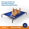 Coolaroo Coolaroo The Original Cooling Elevated Dog Bed, Indoor and