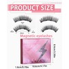 BARRU 1 Pair of 3D Magnetic Eyelashes - Natural Look