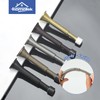 HOMOTEK 10 Pack Telescoping Spring Door Stoppers, Extended from 3-1/8