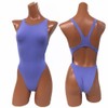 1042 Japanese Leotard, Rhythmic Gymnastics, 2-Way (Purple, M)