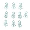100pcs Paper Clips Prevent Slip Cute Christmas Tree Shaped Decorative