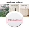 YAFIYGI 4 Pcs Adhesive Disk for Suction Cup Shower Suction