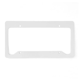 CafePress Just One More Exercis Aluminum License Plate Frame, License Tag Holder