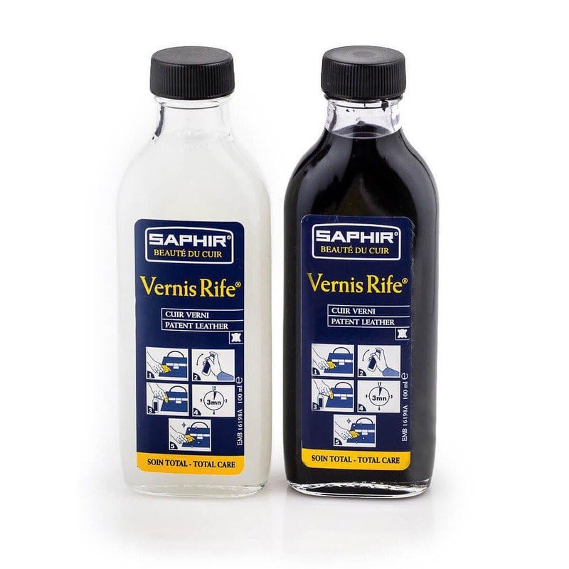 SAPHIR Vernis Rife - Patent Leather Cleaner - Shine, Clean