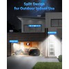Gusicil Outdoor Solar Lights, Split Solar Motion Sensor Outdoor Lights
