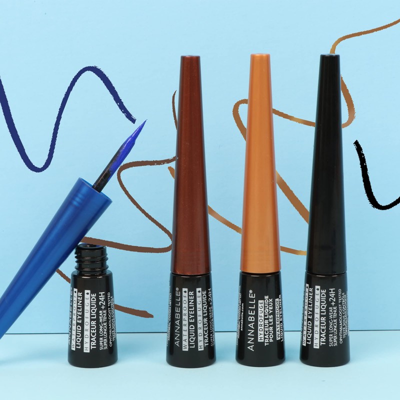 Annabelle Waterproof Liquid Eyeliner, Brown