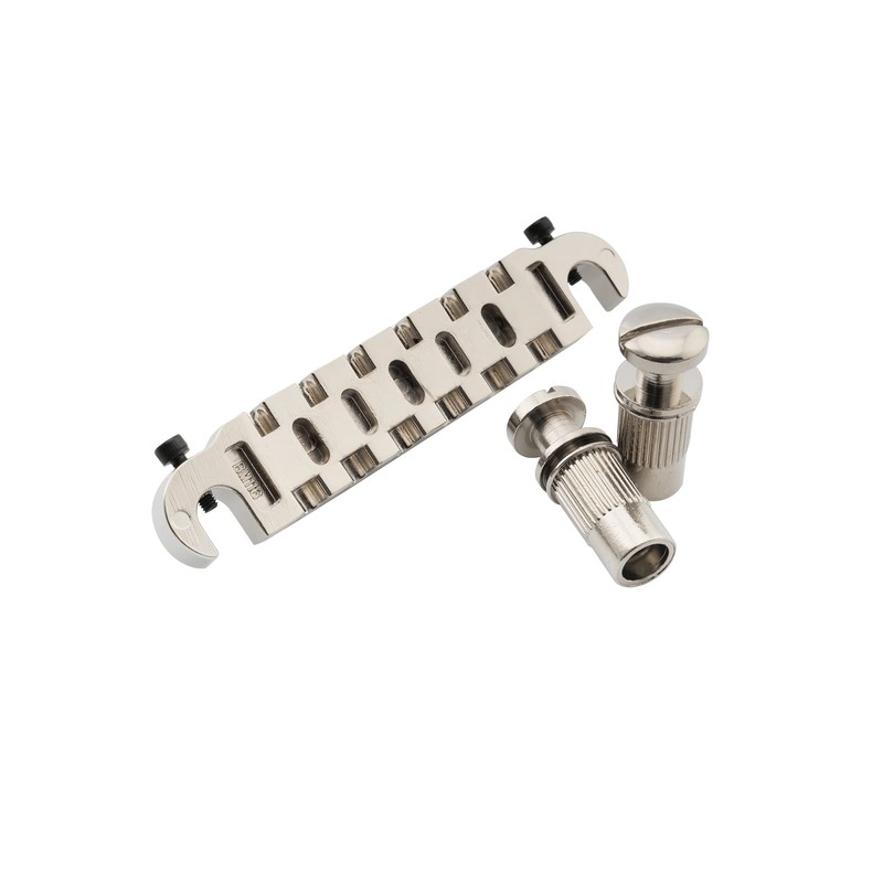 Musiclily Pro 52.5mm Pre-set Intonatable Wraparound Bridge Tailpiece for Epiphone