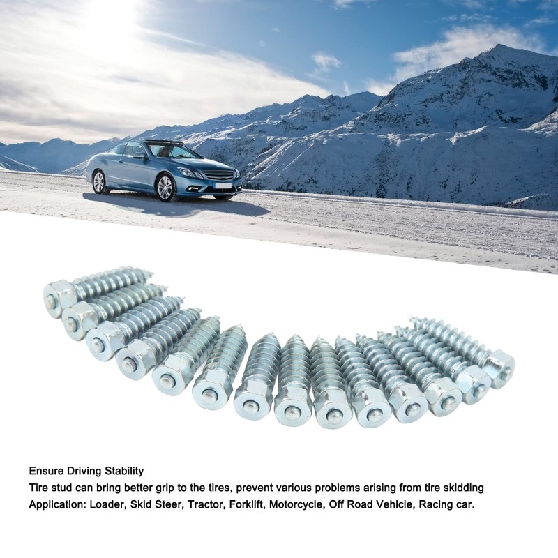 Tire Studs, 100 Pieces Snow Tire Studs Forklift Loader