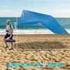 ASFANES Beach Canopy Sun Shelter | UPF50+ Windproof Waterproof Shade