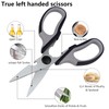 Left Handed Scissors Kitchen Shears, All Purpose Left Hand Heavy