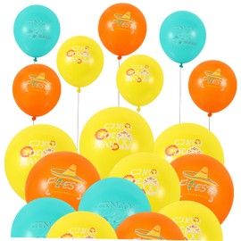 jojofuny 30pcs Party Balloons Vibrant Latex Decorations for Festivals Birthdays Celebrations Safe for Photo Backdrops