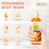 Persimmon Body Wash for Old People Smell, Natural Deodorant Bar