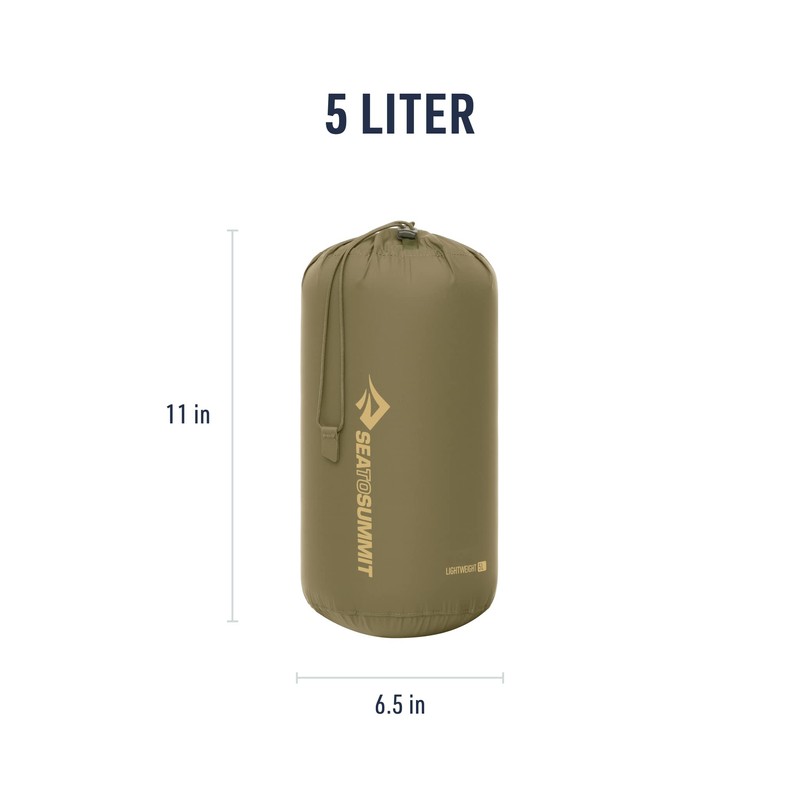 Sea to Summit Lightweight Stuff Bag 5 L Olive -