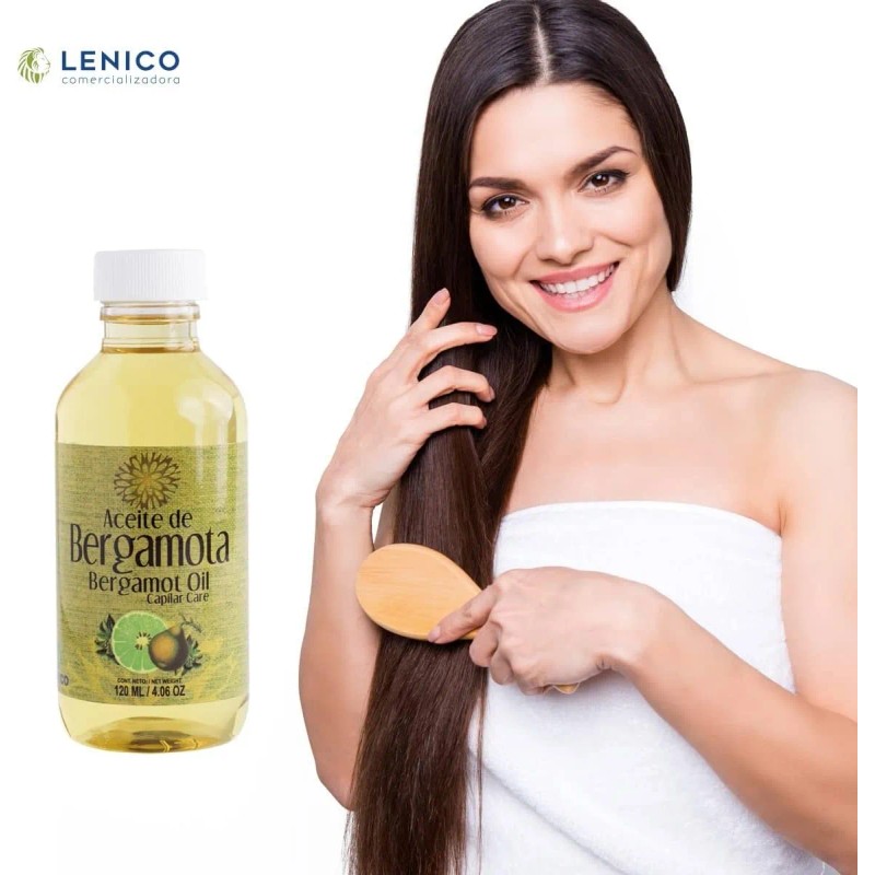 Aceite De Bergamota 120 Ml Estimula Crecimiento Cabello,barb Bergamota