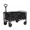 Unbranded Folding Utility Wagon, Metal Frame, Adjustable Handle, Heavy-Duty, Collapsible