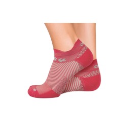OrthoSleeve FS4 - Calcetines ortopédicos para fascitis plantar, Coral No-show, Large