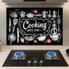 Nuxovilar Peel and Stick for Kitchen Backsplash Wallpaper, 17.72"x27.56" Glossy