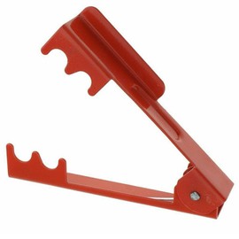 Rose Flower Stripper, Rose Thorn Remover Cutting Tool Leaves Stripping Flower Burrs Plier Floristry Rose Leaf Thorn Flower Stem Stripper Tool Gardening Tool(Red)