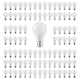 GREENLIGHTDEPOT LED A19 Light Bulb - 9W - 800lm - 96 Pack - Dimmable - 60 Watt Equivalent - E26 - ETL