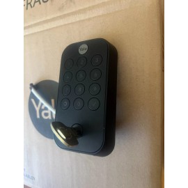 Yale YRD410 Assure Lock II Smart Lock Deadbolt Black Suede KEYPAD  & 1 KEY ONLY!