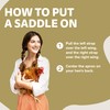 Hen Saver Hen Apron/Saddle, Single Strap, Small, Khaki