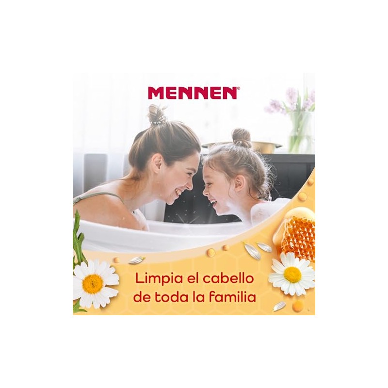 Mennen Shampoo Protección y Suavidad Miel y Manzanilla 700 ml