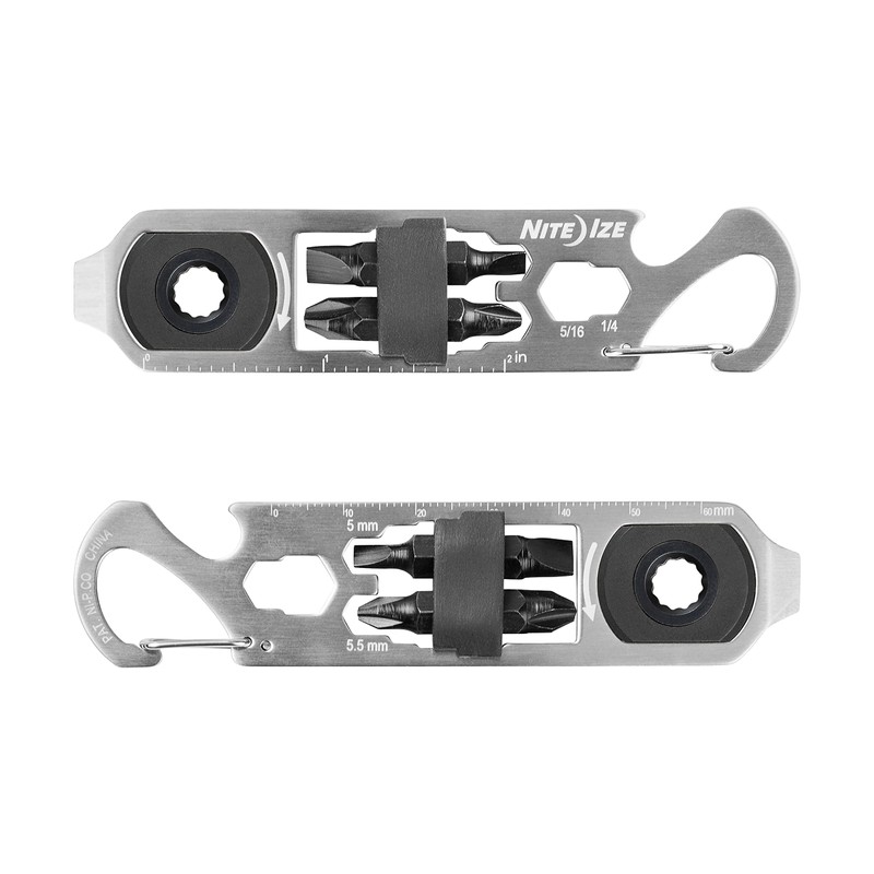 Nite Ize DoohicKey, Ratchet Key Tool - Stainless