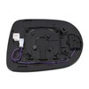 Left Driver Side Mirror Glass w/Power Heated & Blind Spot